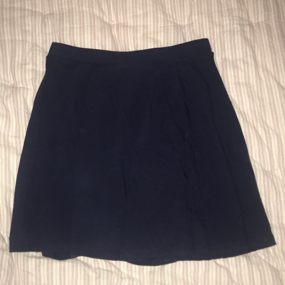 Forever 21 Navy Mini Skirt Medium